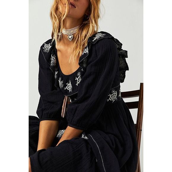 Free People Lovers Lane Maxi Dress Size S. A41 - Picture 2 of 8